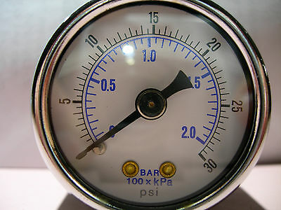 Fits Broaster,pressure Gauge,0 To 30 Psi Abs/metal Brass Works,quality & Price