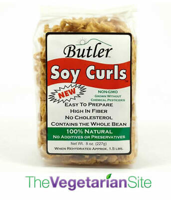 Butler Soy Curls Vegan Meat Substitute 1/12/2022 - Free Shipping - Vegetarian