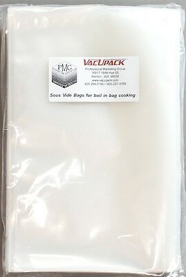 Sous Vide 100 Quart Pouches 8"x12" Vacuum Sealer Bag Food Saver Storage