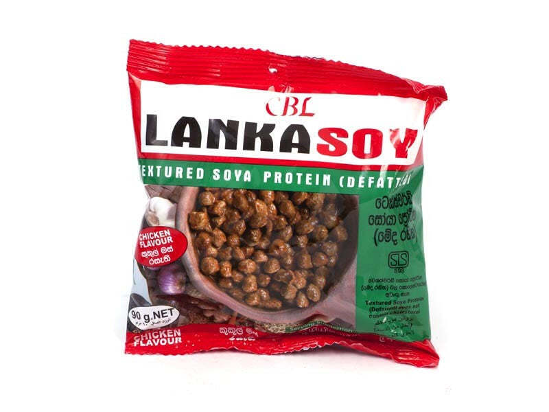Soya Meat Chicken Flavor Lanka Soy High Protein 90g Pack Sri Lankan