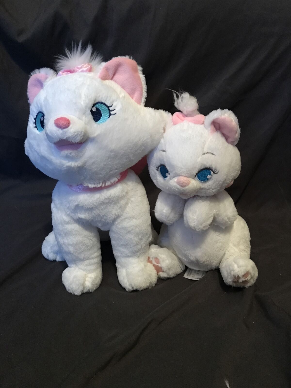 Disney  The Aristocrats Set Of 2 Plushes  - Marie 12” And Kitten ~10”