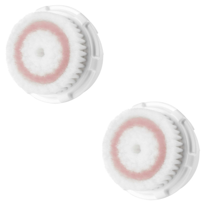 2 Pack Clarisonic Replacement Radiance Cleansing Brush Head For Mia 1,2,3 Smart