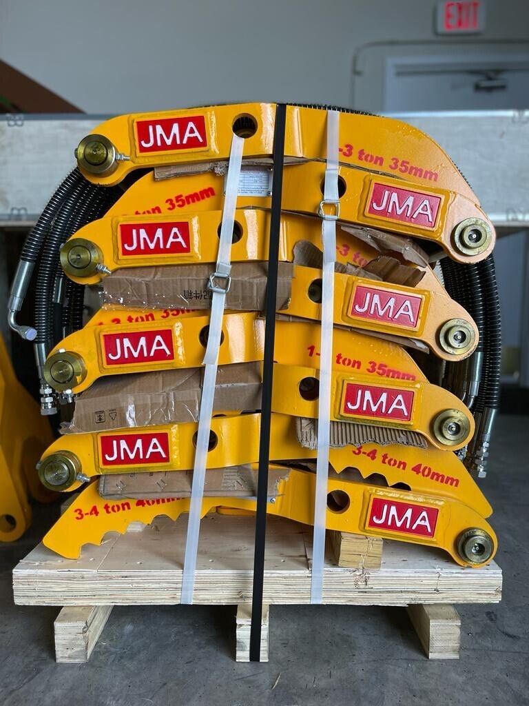 Jma Partial Rotation Hydraulic Thumb Fit Excavator Caterpillar 301 Or Similar