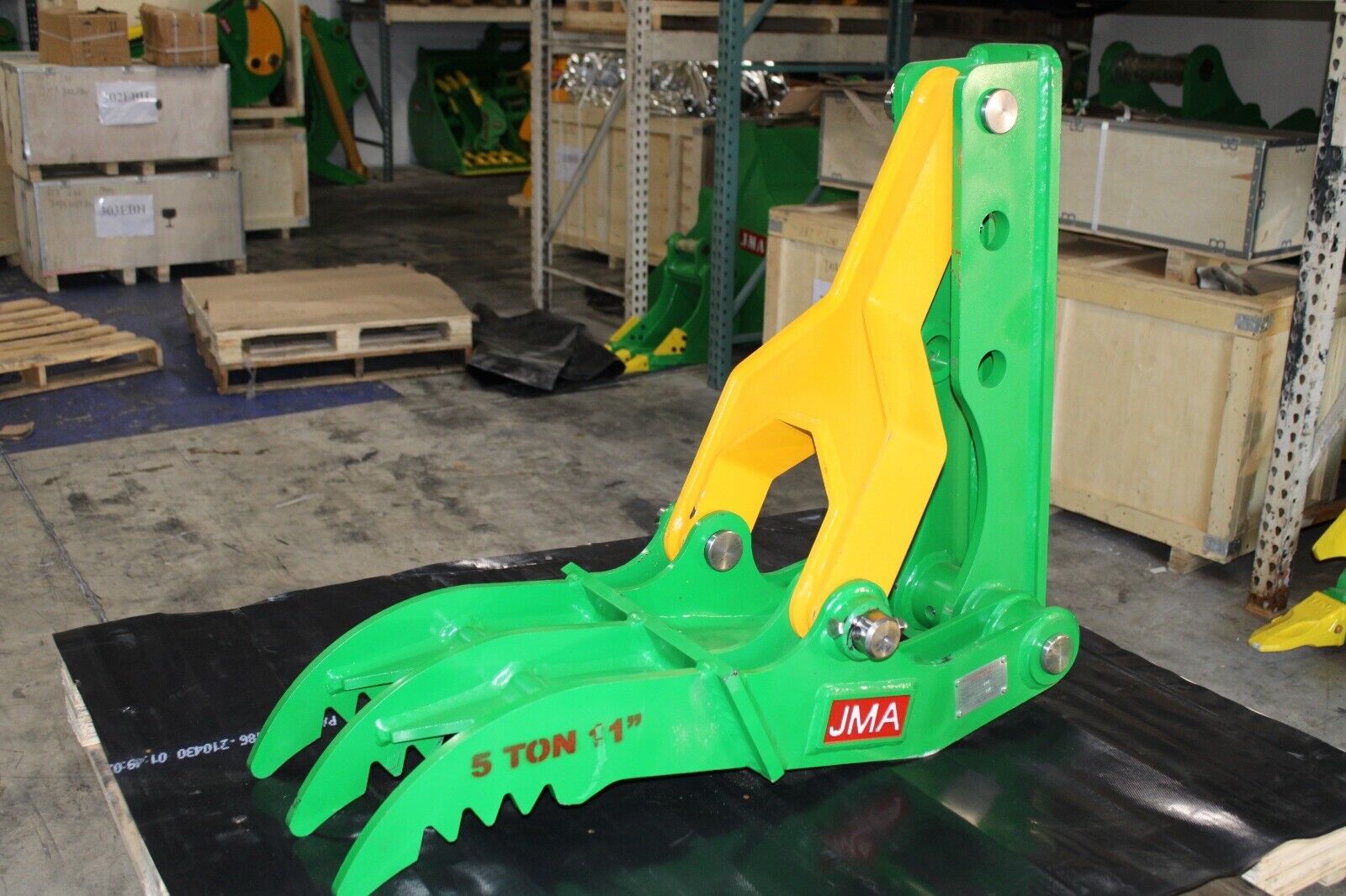 Jma Weld-on Manual Thumb, Fits All Machine That Weight 3 To 6 Tons Caterpillar