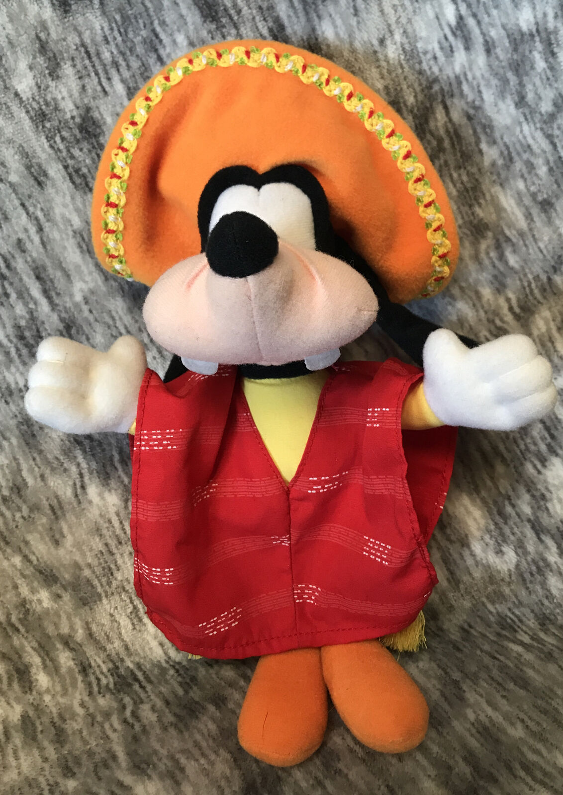 Playskool Mexican Goofy With Sombrero 10” Stuffed Toy